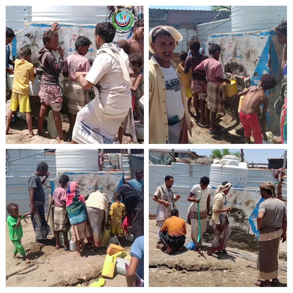 اعادة تاهيل مشروع مياة مخيم الجشة